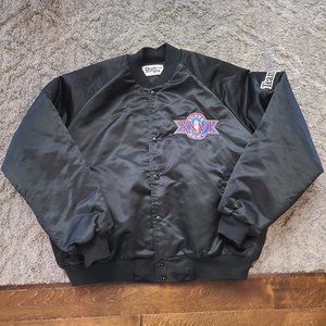Vintage buffalo bills superbowl satin jacket